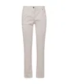 Brunello Cucinelli Straight Leg Jeans In Neutral