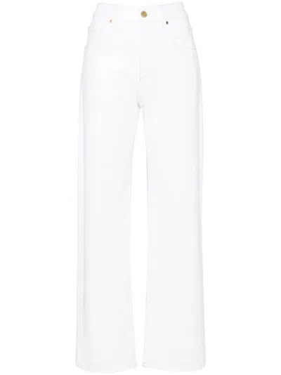 Brunello Cucinelli Logo-embroidered Straight-leg Pants In Green