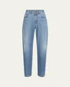 Brunello Cucinelli Straight Leg Jeans In Blue