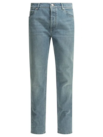 Brunello Cucinelli Straight Leg Jeans In Blue