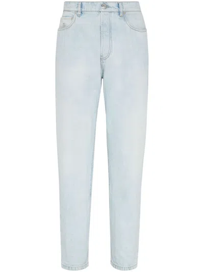 Brunello Cucinelli Straight-leg Jeans In Blue