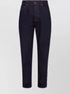 Brunello Cucinelli Men Iconic Fit Denim Cotton Jeans In Blue