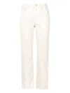 Brunello Cucinelli Straight-leg Jeans In White