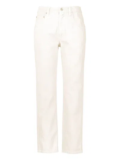 Brunello Cucinelli Straight-leg Jeans In White
