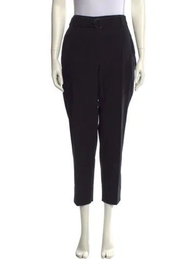Pre-owned Brunello Cucinelli Straight Leg Pants In Black