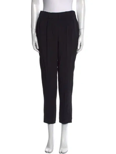 Pre-owned Brunello Cucinelli Straight Leg Pants In Black
