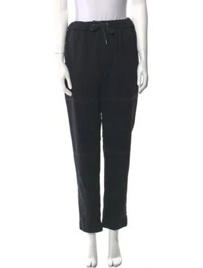 Pre-owned Brunello Cucinelli Straight Leg Pants In Black