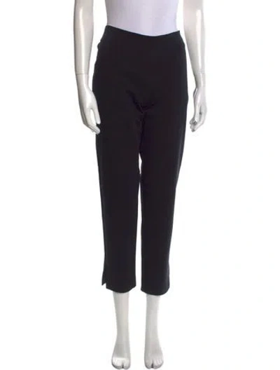 Pre-owned Brunello Cucinelli Straight Leg Pants In Black