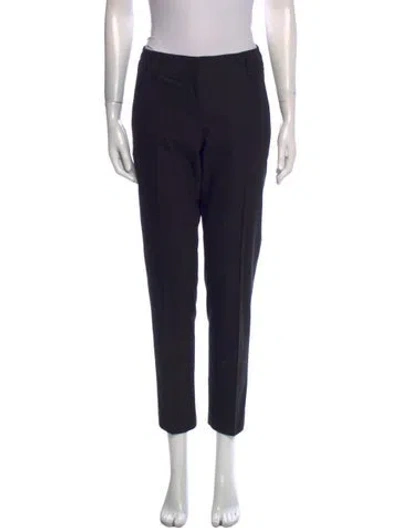 Pre-owned Brunello Cucinelli Straight Leg Pants In Black