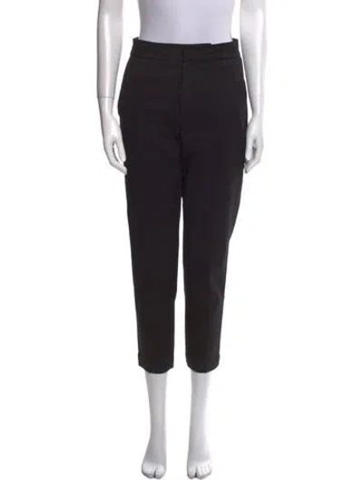 Pre-owned Brunello Cucinelli Straight Leg Pants In Black