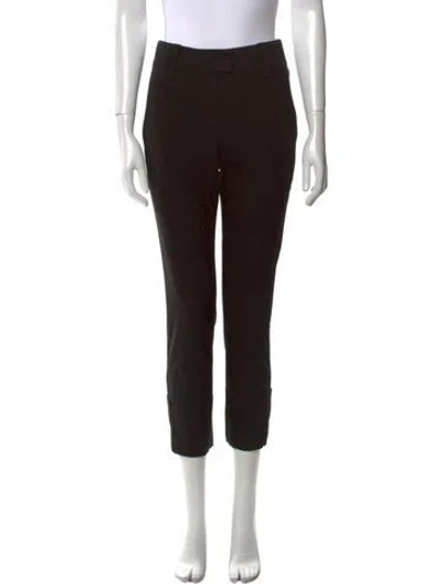 Pre-owned Brunello Cucinelli Straight Leg Pants In Black
