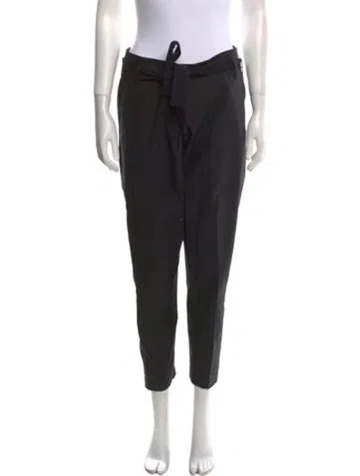 Pre-owned Brunello Cucinelli Straight Leg Pants In Black