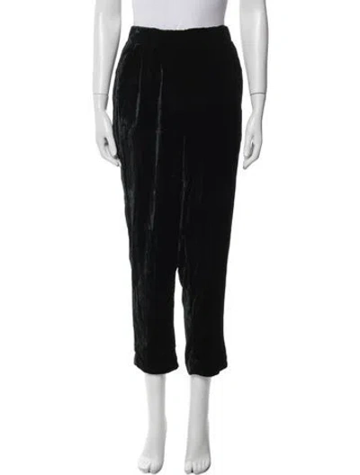 Pre-owned Brunello Cucinelli Straight Leg Pants In Black