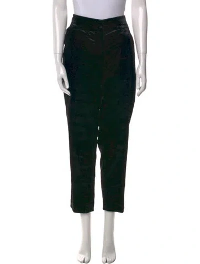 Pre-owned Brunello Cucinelli Straight Leg Pants In Black