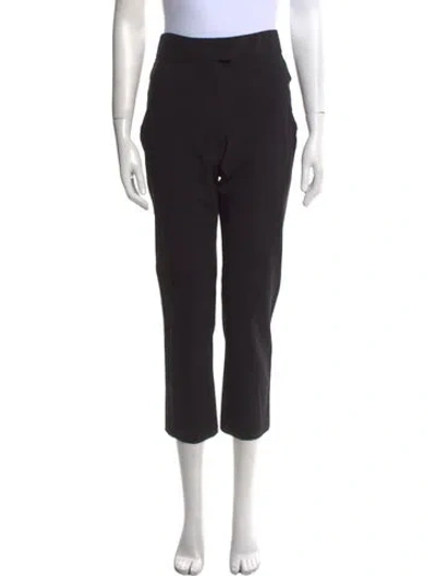 Pre-owned Brunello Cucinelli Straight Leg Pants In Black