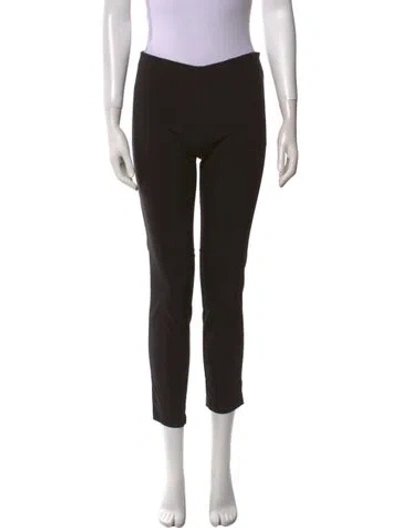 Pre-owned Brunello Cucinelli Straight Leg Pants In Black