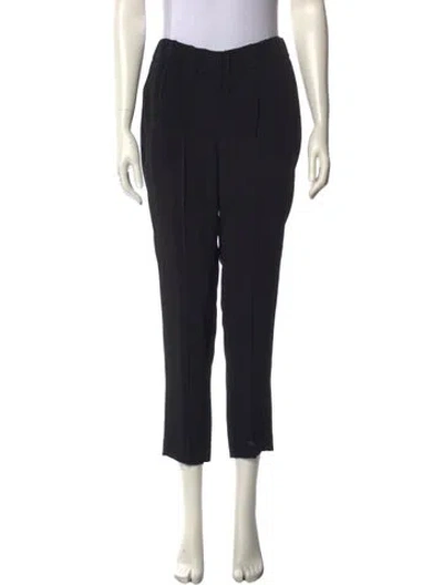 Pre-owned Brunello Cucinelli Straight Leg Pants In Black