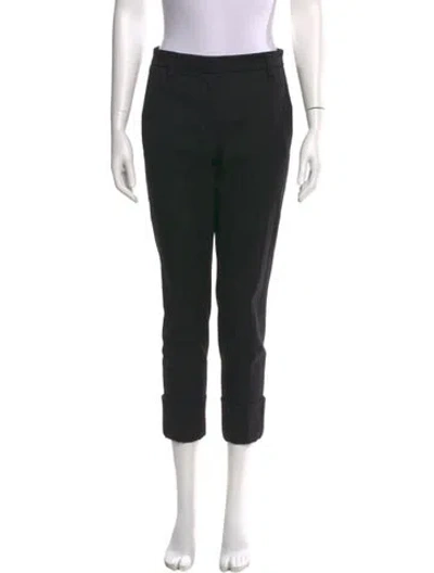 Pre-owned Brunello Cucinelli Straight Leg Pants In Black