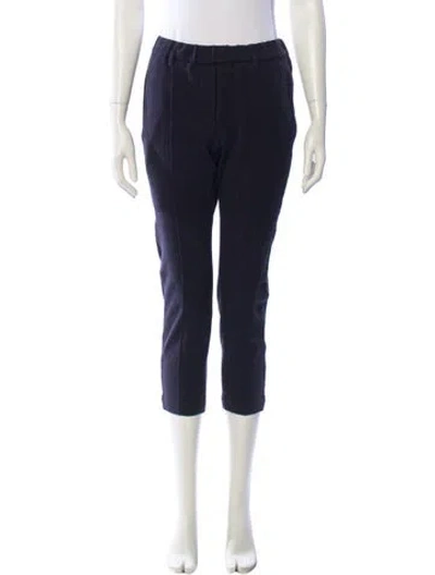 Pre-owned Brunello Cucinelli Straight Leg Pants In Black