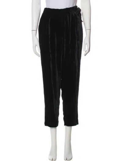 Pre-owned Brunello Cucinelli Straight Leg Pants In Black