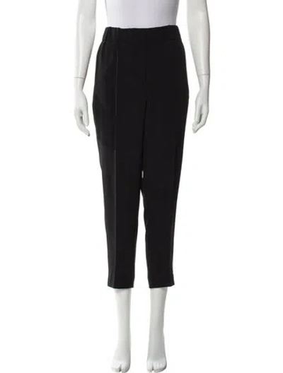 Pre-owned Brunello Cucinelli Straight Leg Pants In Black