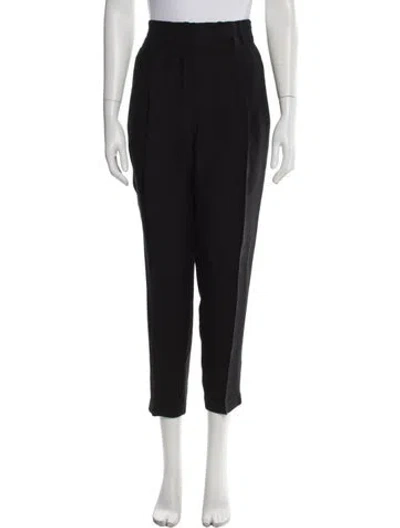 Pre-owned Brunello Cucinelli Straight Leg Pants In Black