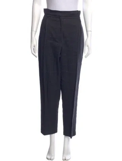Pre-owned Brunello Cucinelli Straight Leg Pants In Black