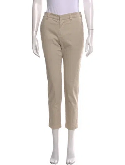 Pre-owned Brunello Cucinelli Straight Leg Pants In Black