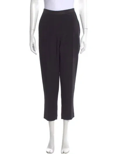 Pre-owned Brunello Cucinelli Straight Leg Pants In Black