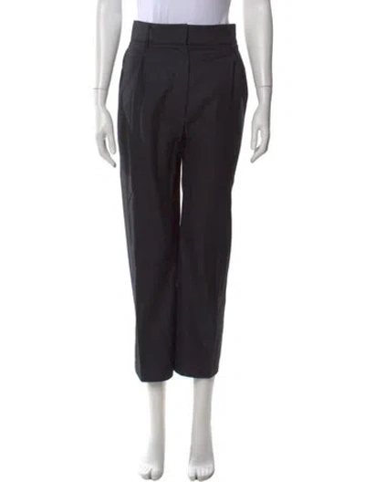 Pre-owned Brunello Cucinelli Straight Leg Pants In Black