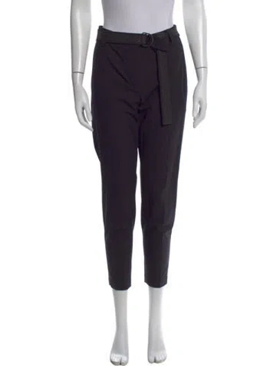 Pre-owned Brunello Cucinelli Straight Leg Pants In Black