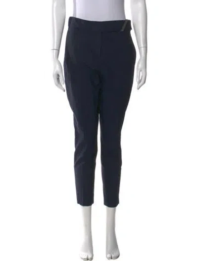Pre-owned Brunello Cucinelli Straight Leg Pants In Black