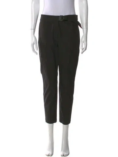 Pre-owned Brunello Cucinelli Straight Leg Pants In Black
