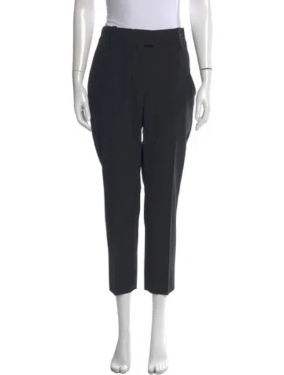 Pre-owned Brunello Cucinelli Straight Leg Pants In Black