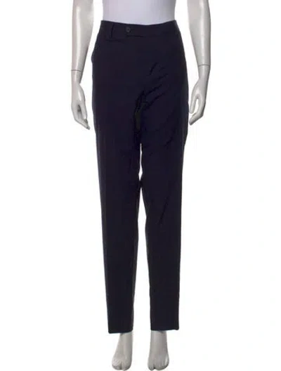 Pre-owned Brunello Cucinelli Straight Leg Pants In Black