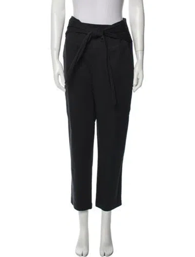 Pre-owned Brunello Cucinelli Straight Leg Pants In Black