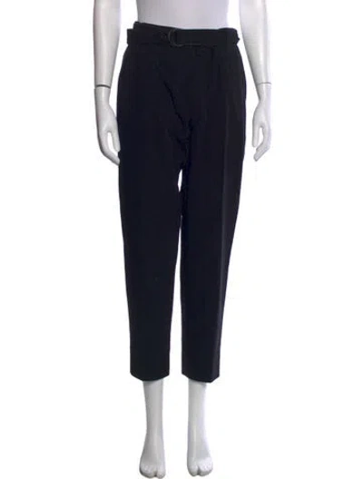 Pre-owned Brunello Cucinelli Straight Leg Pants In Black