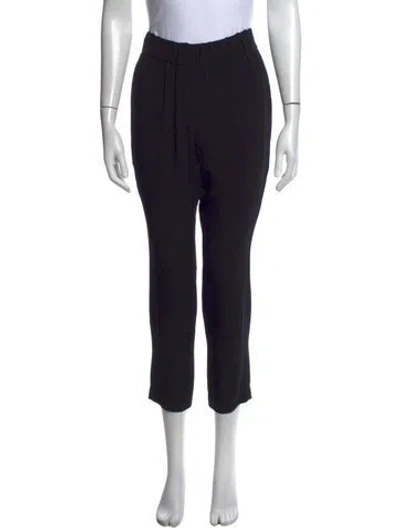 Pre-owned Brunello Cucinelli Straight Leg Pants In Black