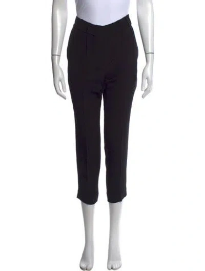 Pre-owned Brunello Cucinelli Straight Leg Pants In Black
