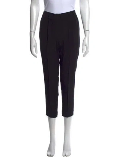 Pre-owned Brunello Cucinelli Straight Leg Pants In Black