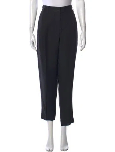 Pre-owned Brunello Cucinelli Straight Leg Pants In Black