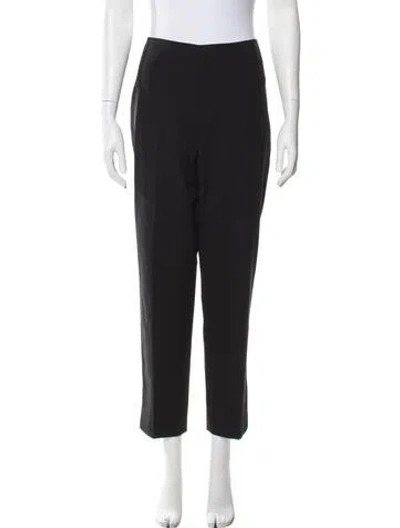 Pre-owned Brunello Cucinelli Straight Leg Pants In Black