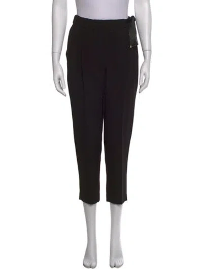 Pre-owned Brunello Cucinelli Straight Leg Pants In Black