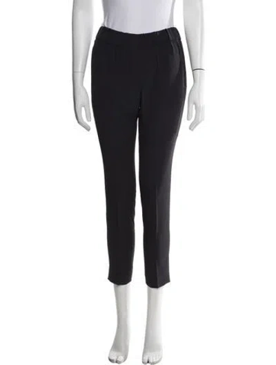 Pre-owned Brunello Cucinelli Straight Leg Pants In Black