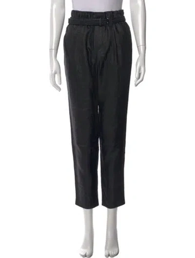 Pre-owned Brunello Cucinelli Straight Leg Pants In Black