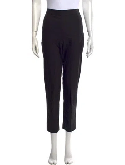 Pre-owned Brunello Cucinelli Straight Leg Pants In Black