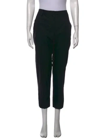 Pre-owned Brunello Cucinelli Straight Leg Pants In Black