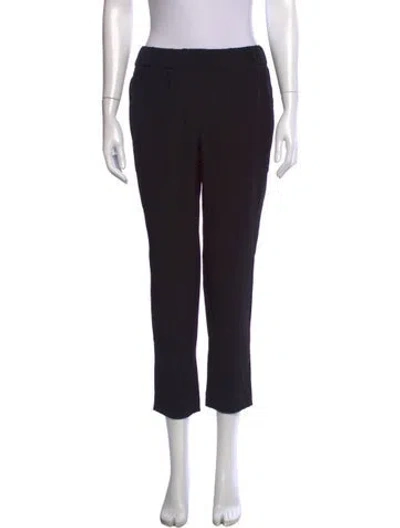 Pre-owned Brunello Cucinelli Straight Leg Pants In Black