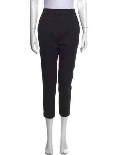 Pre-owned Brunello Cucinelli Straight Leg Pants In Black