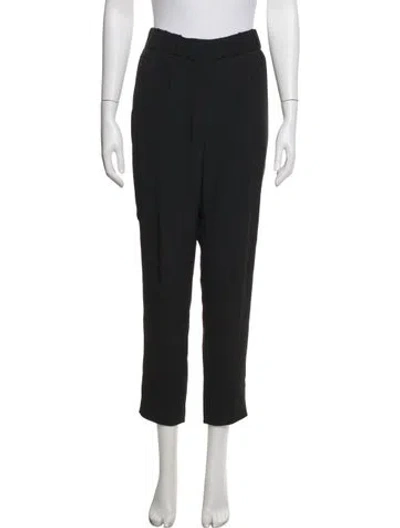 Pre-owned Brunello Cucinelli Straight Leg Pants In Black